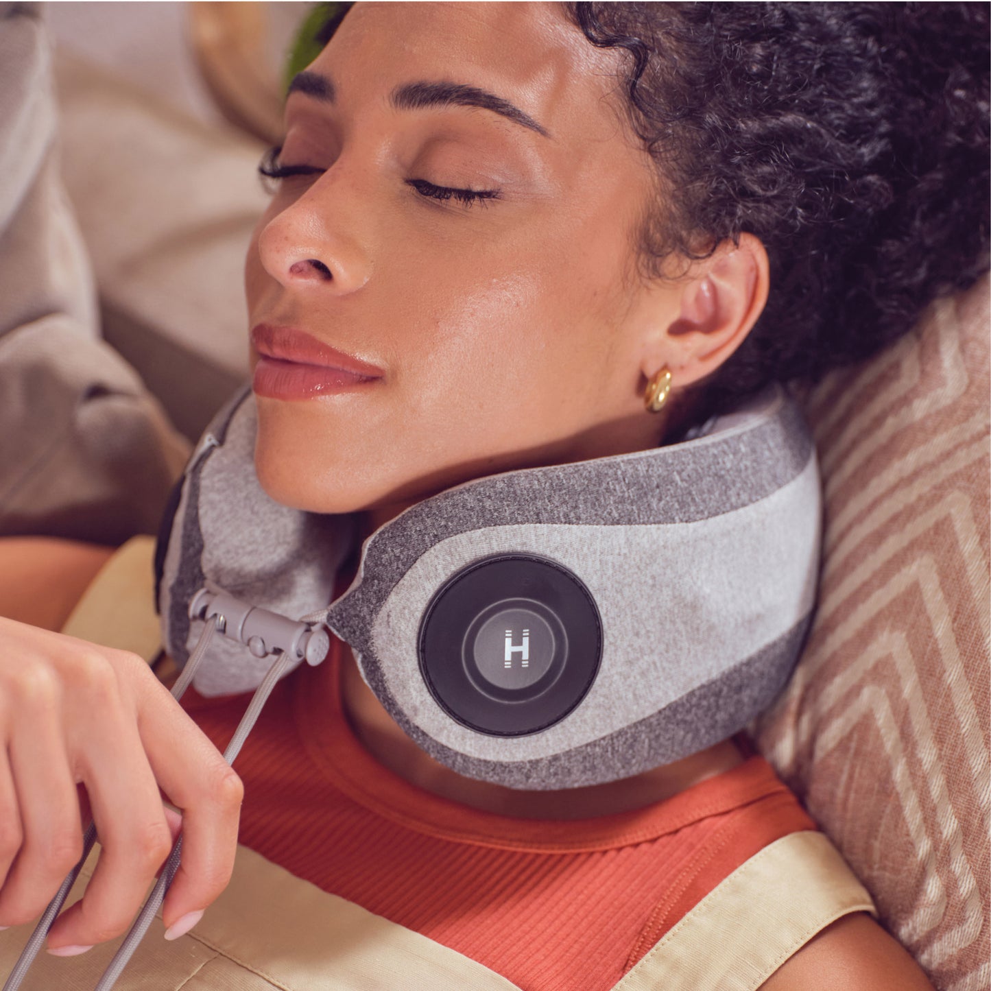 Portable Neck Massager with Music & Vibration