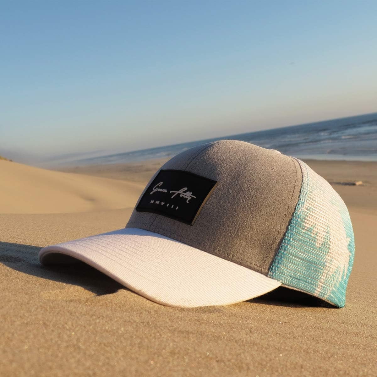 Beach Trucker Hats for Women- Snapback Baseball Cap for Summer