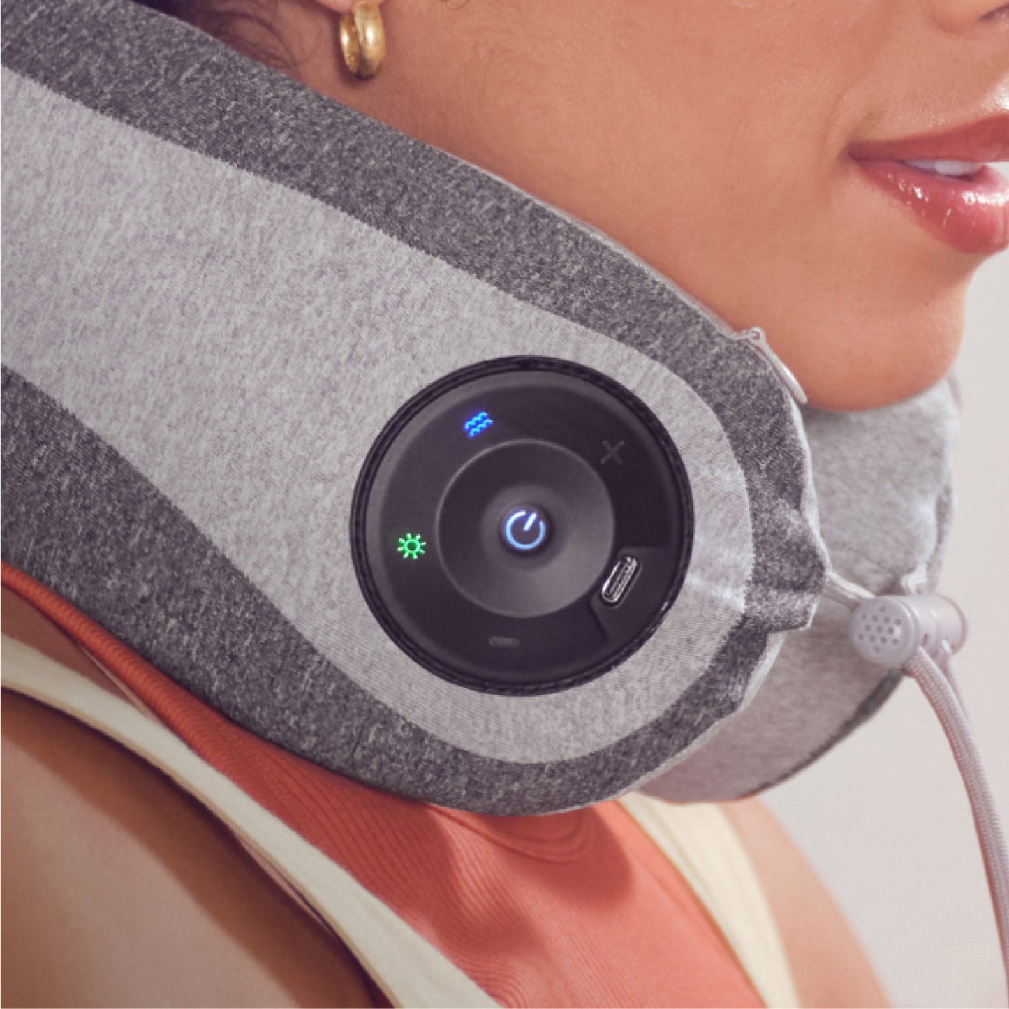 Portable Neck Massager with Music & Vibration